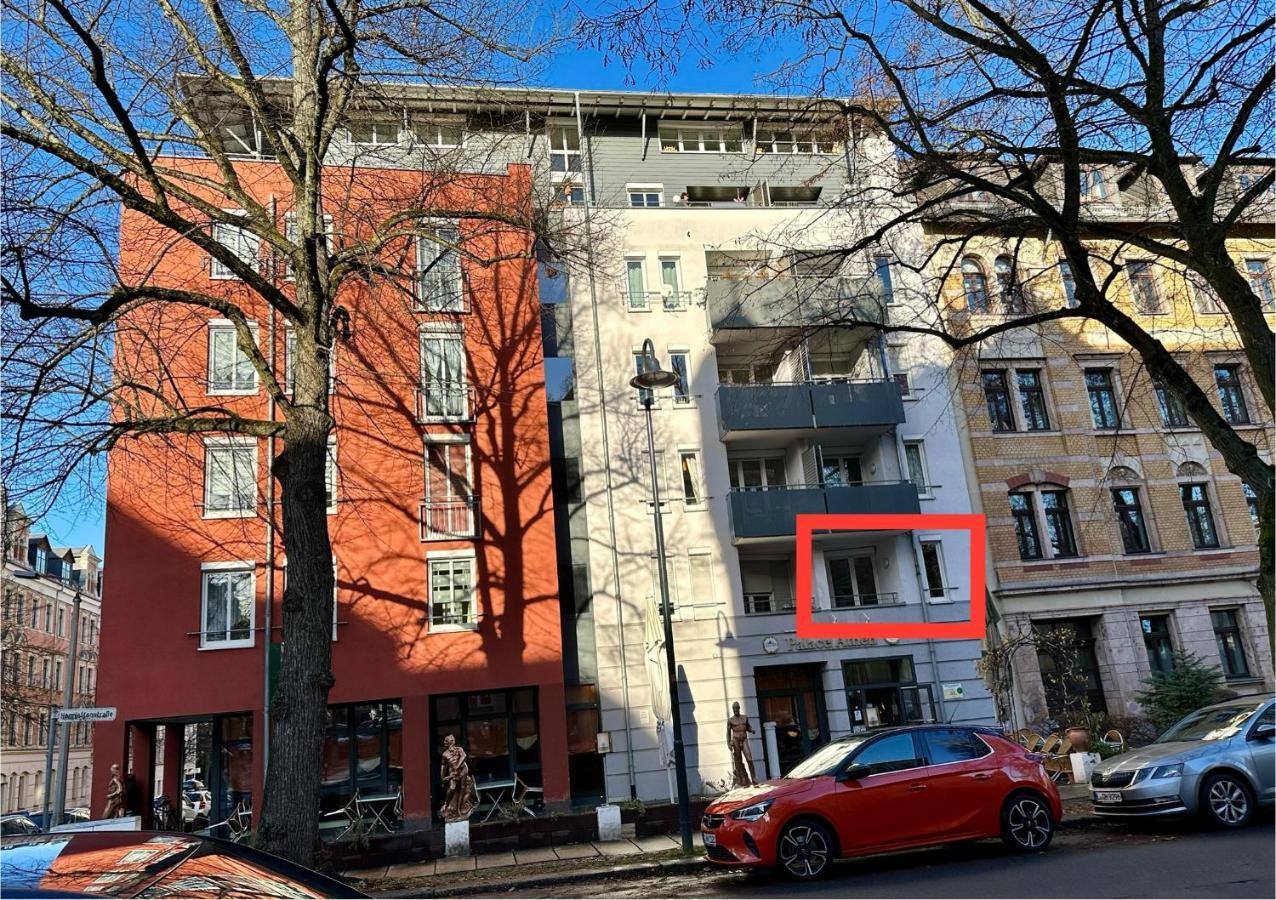 Modernes Zwei-Zimmer-Apartment Chemnitz - Kassberg Екстер'єр фото